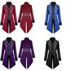 Fantasy European Mens Middle Ages Style Tailsuit With Embroidered Polyester For Stage Performances