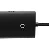 Hub 4W1 Baseus Lite Series Usb Do 4X Usb 3.0 1M (Czarny)