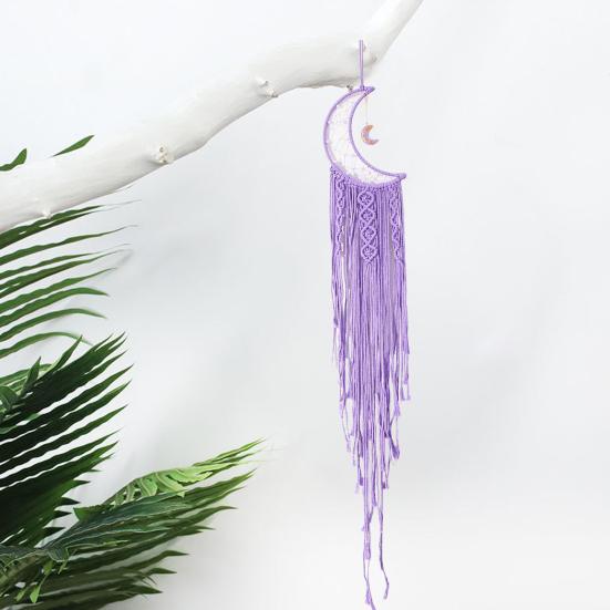 Dream Catcher Handmade Elegant Cotton Rope Nordic Hand-woven Star Moon Macrame Wall Hangings Home Decor