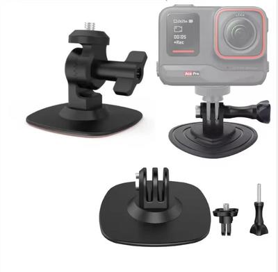 Flexibilní lepicí držák Základna pro motocyklovou helmu pro Insta360 X4 X3 Ace Pro DJI osmo Action 5PRO Gopro 13 12 Pocket 3 Stojan na telefon