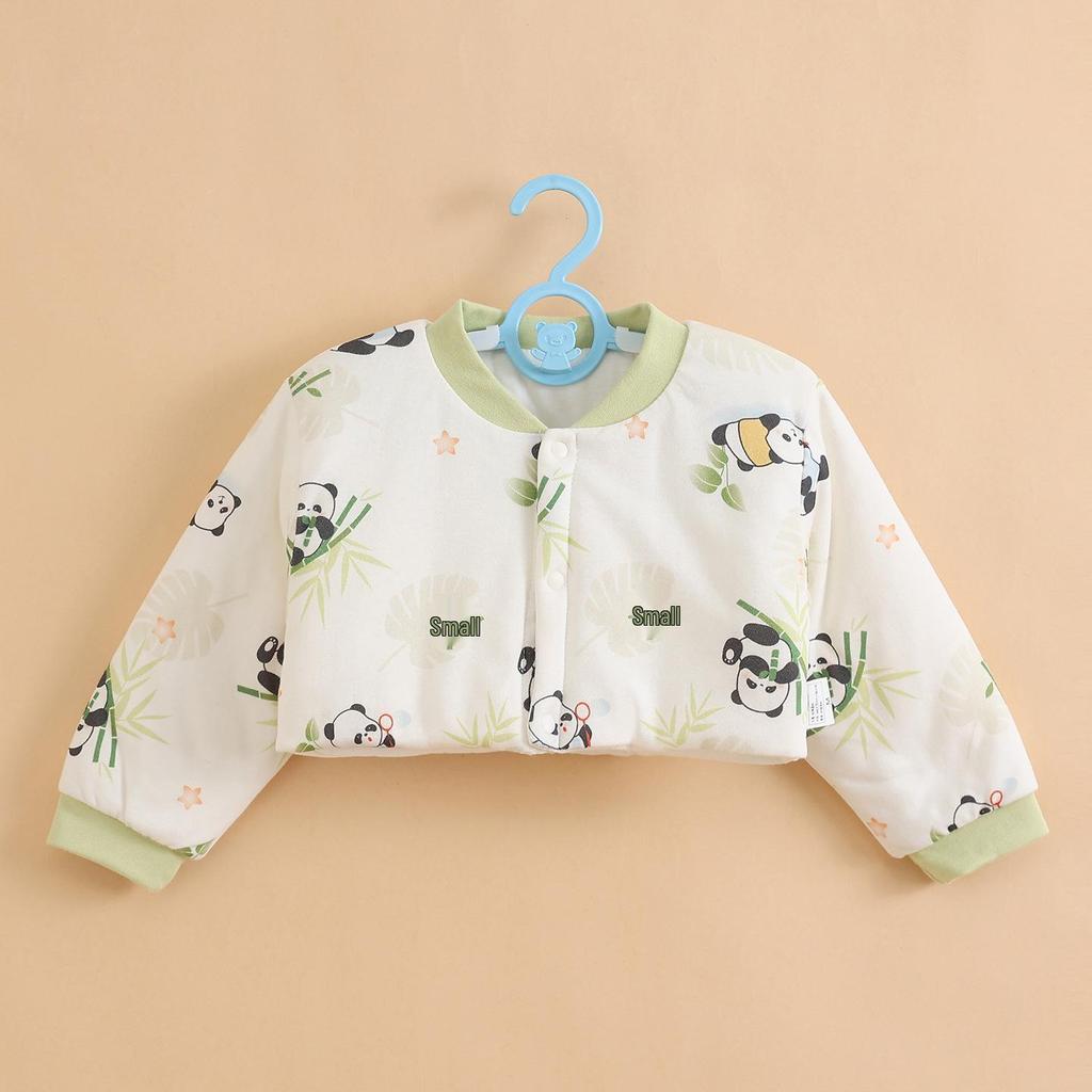 Pure Cotton Baby Sleep Vest for Shoulder Protection and Cold Prevention