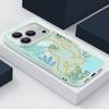 Trendy Ocean Style Whale Pattern Case For iPhone 17 16 Pro Max Luxury Leather Texture Matte Silicone Cover For iPhone 15 14 13 Pro Max 11 16e 17e