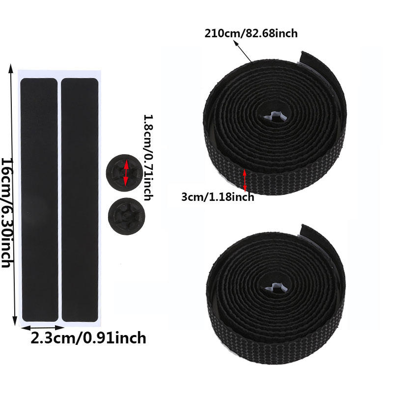 1Pc New Bike Handlebar Road Bicycle Anti-slip Shock Absorption Handle Bar Tape Cycling Wrap End Plug