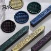 Wax Seal Sticks for Invitation 6PCS Aurora Sealing Sticks, Multi-color Gradient Strips, Without Dreamy Collage Core Stamp, Envelopes And Wedding