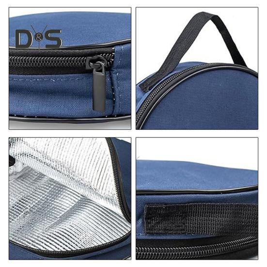 Neck Cooling Tube Insulated Bag Neck Cooler Bag Portable Cooling Tube Insulated Organizer Ice Tube Holder for Camping Traveling