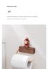 No-Punch Bathroom Tissue Holder & Paper Storage Rack
