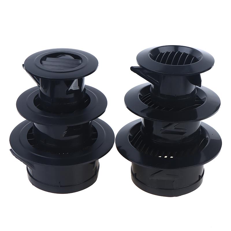 4 Shapes Availables 75/100/125Mm Round Ducting Ventilation Cover Air Vent Extract Valve Grille Air Circulation Vents Cover