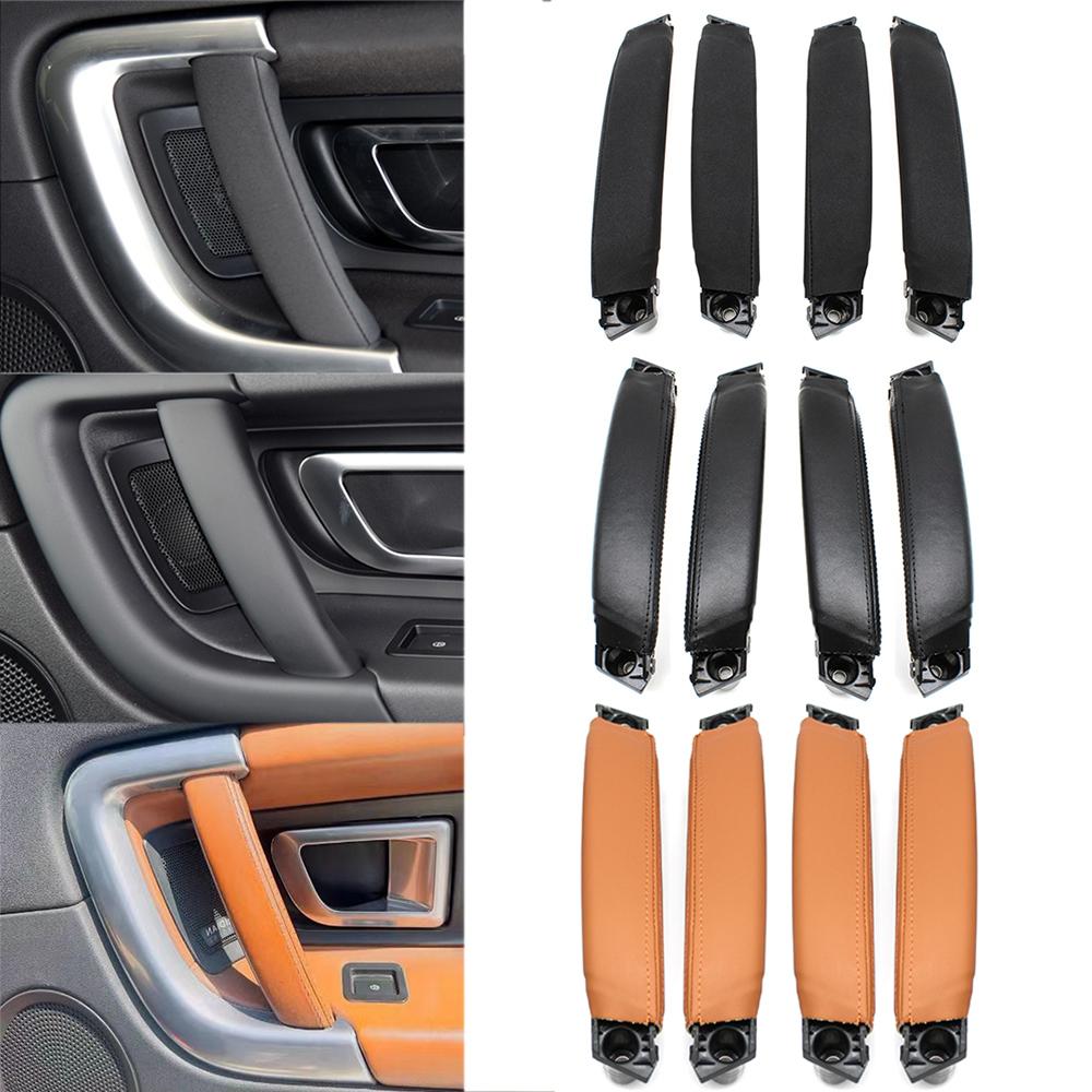 Car Interior Front Rear Left Right Leather Door Pull Handle Grab For Land Rover Discovery Sport 2015-2019 LR076161 LR07612