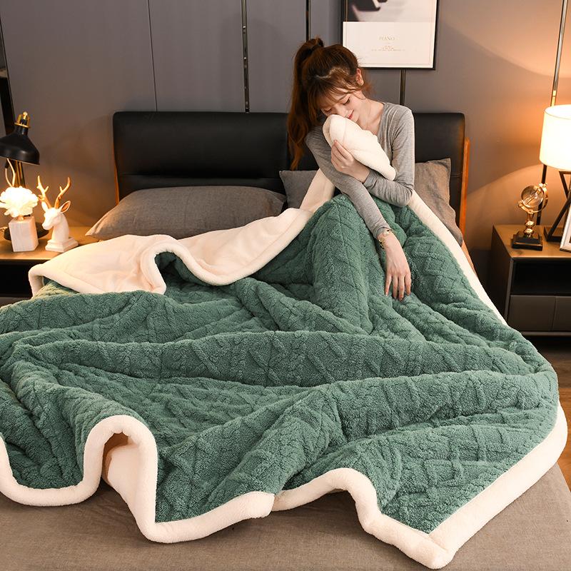 Weiche Flanelldecke Leicht Warm Bettdecke Für Schlafzimmer Sofa