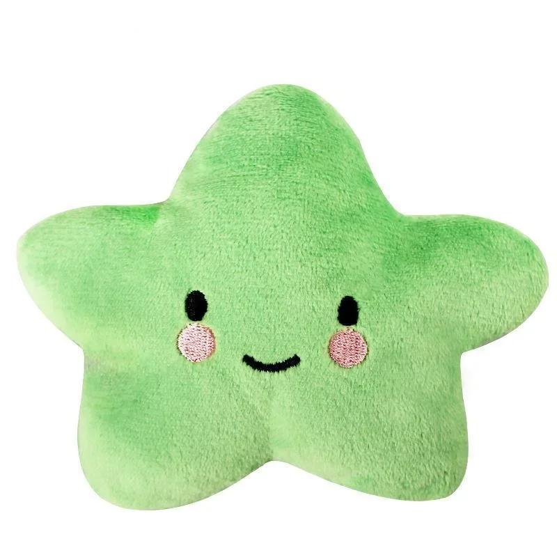 

Pet Plush Bite Squeaky Toys Cute Smile Pentagram Stuffed Toys for Dogs Puppy Pet Supplies