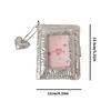 3Inch Small Photo Album Removable Page 5 Rings Binder Photocard Storage Book For Pictures Note Organizers