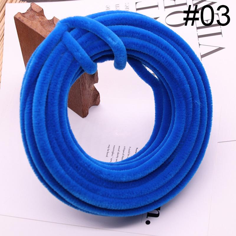DIY Velvet Stick Flexible Handmade Twist for Hairpins Flowers Toys Wire Supplies