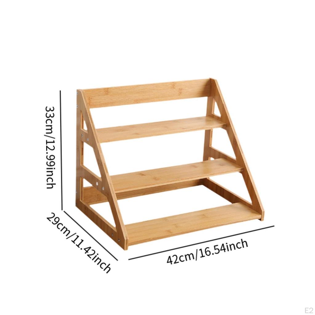 Gewürzregal Parfüm Organizer Regal 3 Etagen Schmuckhalter Solide Kaffeetassen Aufbewahrung Make-up Ständer