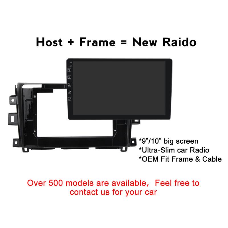 Nissan Navara (11-16) Android Navigator with Adjustable Frame