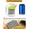 1 Pcs Crinkle Cutter Stainless Steel Potato Carrot Chip Vegetable Crinkle Wavy Chopper Cutter Fry Slicer Kitchen Accessories