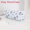 Cartoon Print Pencil Case With Large Capacity For Students And Makeup Storage