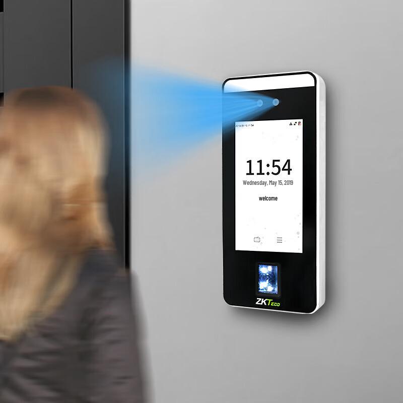 ZKTECO xFace600 Visible Light Dynamic Face & Fingerprint Access/Attendance Machine