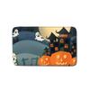 Halloween Shower Curtain Floor Mat Combination Four-Piece Set Kitchen Absorbent Non-Slip Carpet Bedroom Door Mat