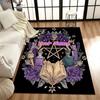 1PC Custom Name Witchcraft Spell Book Theme Floor Mat Ideal for Living Room, Game Rooms, Office, Bedroom,Floor Mat Playful Design
