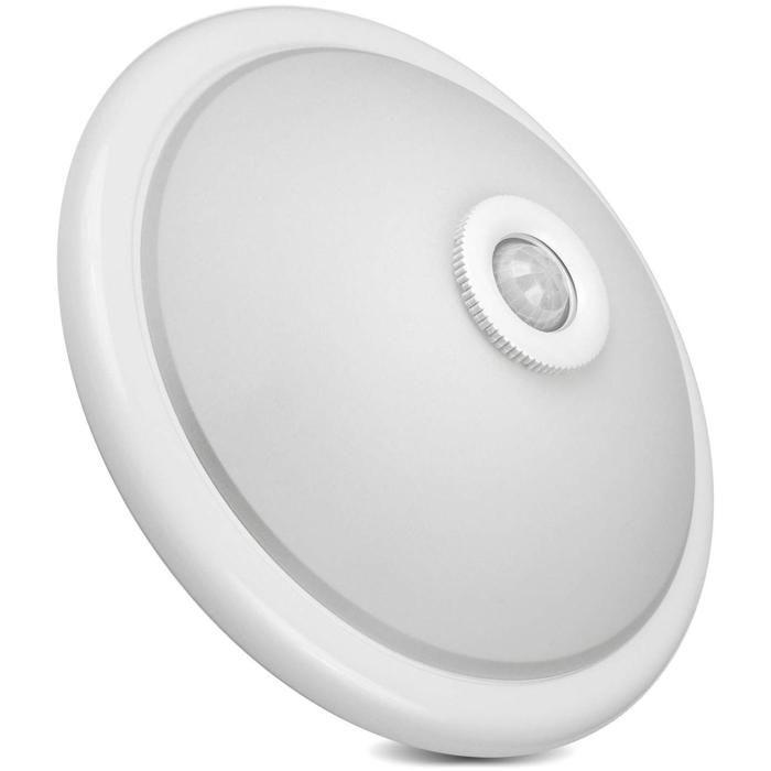 Plafonnier LED - Maclean - MCE324 - Détecteur de mouvement - 360° - 2x40W max
