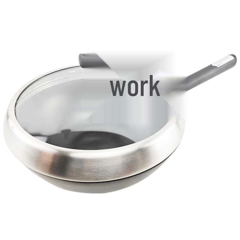 Supor Traditional Cast Iron Wok, 32CM