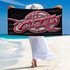 Cleveland Cavaliers Logo Print Beach Towel, Large Soft Quick Dry Towel for Beach Camping Swimming