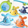 Water Spray Bath Toys Summer Fishing Toys Play Water Fishing Bath Kids Set Baby Cute Animals Bath Toy Swimming Water Toys Gifts