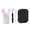 Portable Breathing Trainer with Lanyard Adjustable Resistance Men Women Oral Muscles
