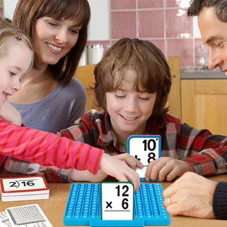 Jouet Éducatif Cartes Flash d'Enseignement des Opérations Mathématiques Pour Enfants Développement de la Motricité Fine et Réduction du Stress