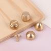 5Set High Quality Solid Brass Rivet And Screws Diy Leather Bag Decoration Suitcase Botton Feet Rivet Accessories