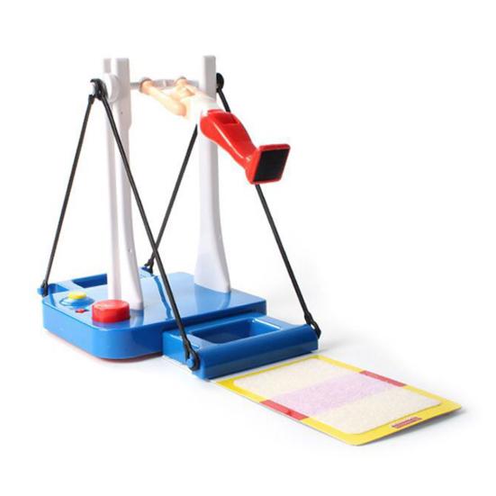 Gymnastics Challenge Game 360 Degrees Rotating Gymnastics War Game Parent-children Interactive Gymnastics Board Game Toddlers Boys Girls Gift