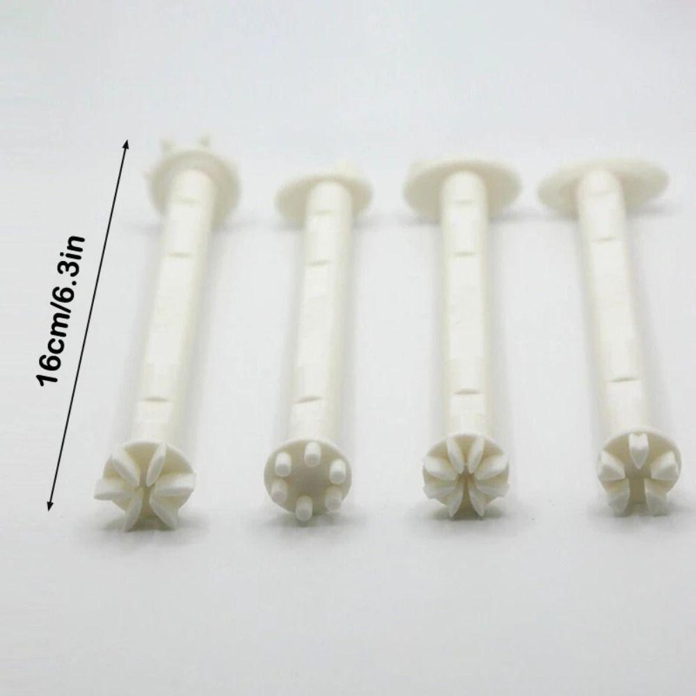 4pcs Moon Pattern Flower Floral Dotting Tools Butterflies Dot Painting Pen  for DIY Graffiti