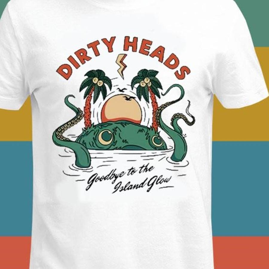 Dirty Heads Band Goodbye To the Island White T-shirt Unisex Tee S-5Xl XA756