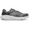 Skechers Ve Cómodo Cuero Sintético Duradero Zapatillas de Correr de Caña Baja Hombre Zapatillas Grises 220383-GRY