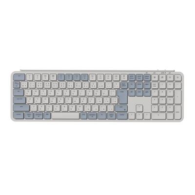 Keychron B6 Pro Wireless with Numeric ZMK Scissor Long Compatible with and Linux JIS Ultra-Slim Keyboard, Full-Size Keypad, Customization, Switches,