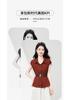 Fashionable casual suit, stylish and slimming, sleeveless shirt, wide leg pants, two-piece set