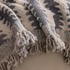 Nordic Soft Sofa Blanket Camping Picnic Mat Strip Travel Throw Blankets with Tassel Knitted Summer Air Conditioning Towel Bed