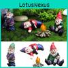 Einzigartige Miniatur-Schelm-Zwergfiguren für entzückende Gartendekorationen und Geschenke