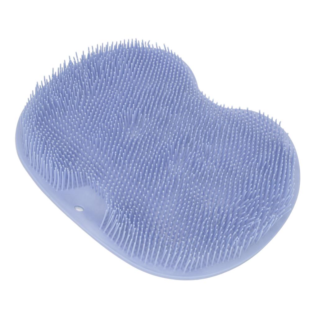 Multifunctional Shower Brush with Non Slip Suction Cup Soft Flexible Foot Body Scrubber for Bathroom