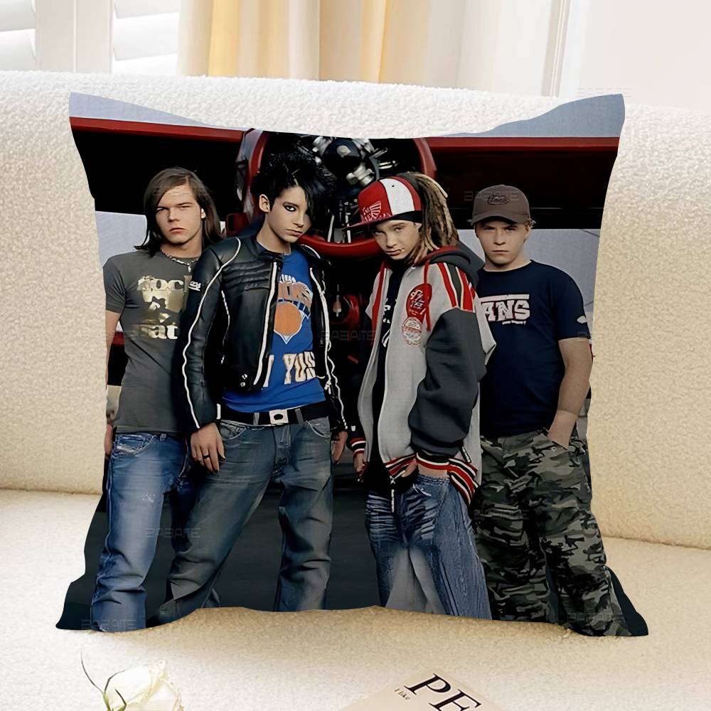 Pop Rock Band T-Tokio H-Hotel Pillow Gift Home Office Decoration Pillow Bedroom Sofa Car Cushion CoverPillow Case