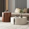 Italian Light Luxury Tea Table,  Small Unit, Modern and Simple Saddle Tea Table, Creative Combination of Tea Table Size