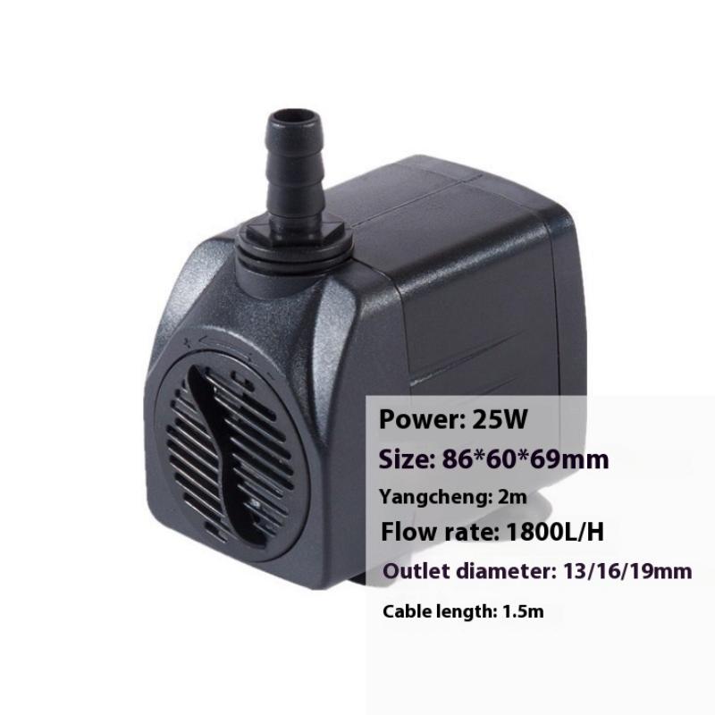 Ultra-Quiet Submersible Water Fountain Pump Filter Fish Pond Aquarium Water Pump Tank Fountain Ac220V