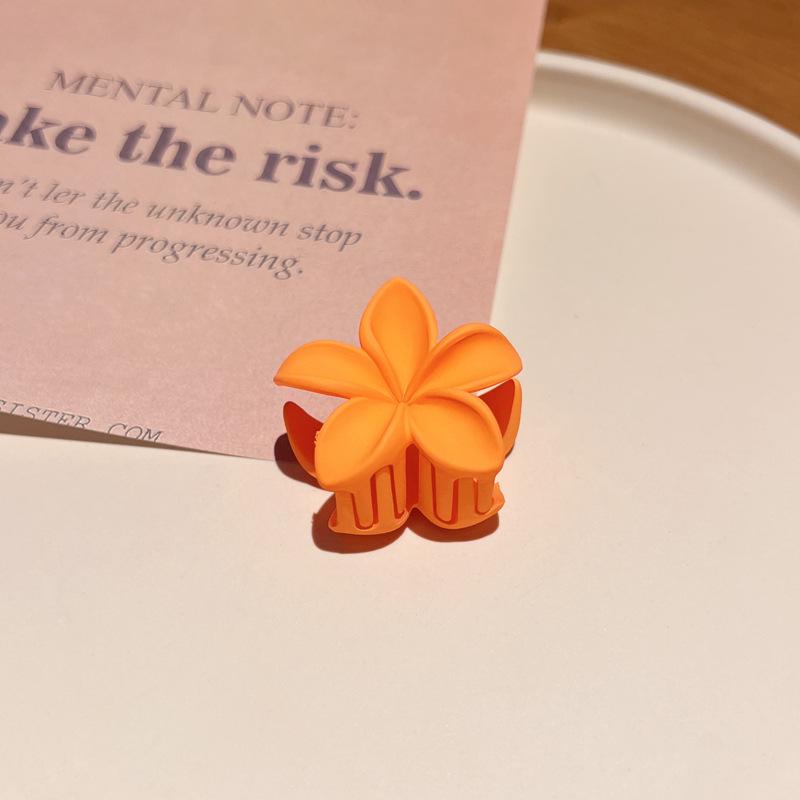 Plumeria Candy Color Fairy Hair Clip - Elegant Shark Clip Accessory