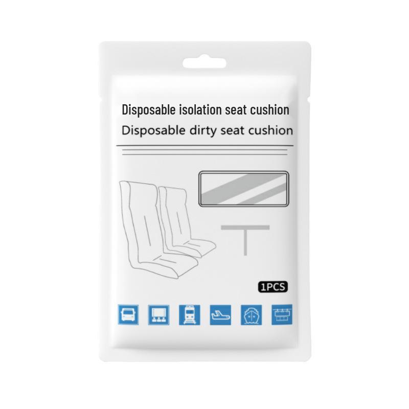 High-Speed Rail & Airplane Disposable Seat Cover - Non-Woven, Thickened, Dirt-Proof, Portable, Universal Fit