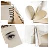 Thickened Sketchbook: 16 Coil-Bound Sheets, 8 Drawing Pages for Kids, Free Shipping