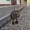 Wind Chimes Alloy Anti-Rust Fade-Proof Compact Decoration Horseshoe Windchime Ornaments for Family Home Ranch Bar Indoor