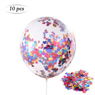10pcs Party Latex Sequin Balloon Holiday Decorative Latex Balloon Home Wedding Decoration