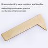 1PC 0-80 Double Scale Brass Caliper, Pointed Mouth Model, Wenwan Vernier Caliper, Mini Brass Caliper