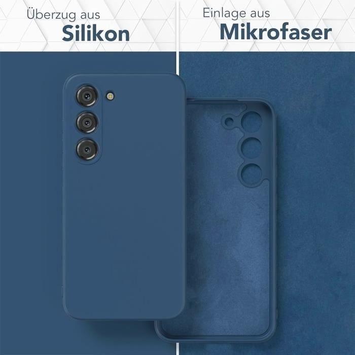 Coque - BOOLING - Samsung Galaxy S24 - Silicone Liquide - Protection Durable - Antidérapante