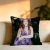 Popular Singer CChappell Roan Pillow Case Square DoubleSided Sofa Cushion Cover Bedroom Bedside Pillow